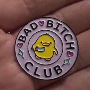 bad b1tch club pin
